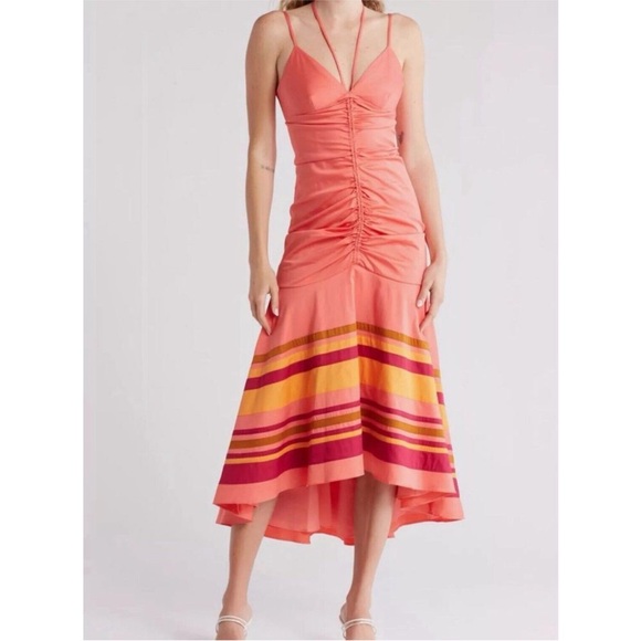 Veronica Beard coral dress Sz 6 - Picture 1 of 6